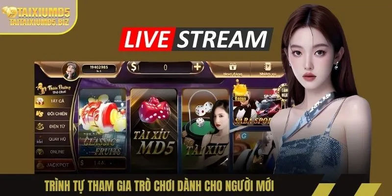 Trình tự tham gia trò chơi dành cho người mới